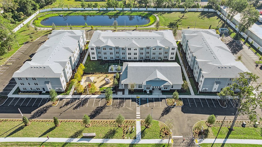 The community center at Village at Cedar Hills, an affordable housing community that opened Dec. 9 at 5051 Harlow Blvd. in West Jacksonville.