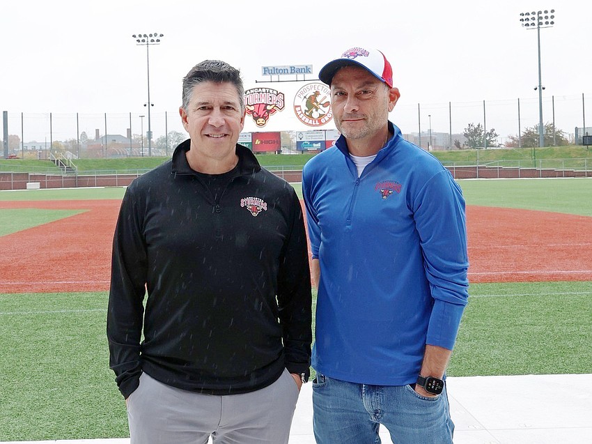 John Abbamondi and Ben Boyer of Prospector Baseball Group bought the Lancaster Stormers baseball team in October. Now they are buying the Jacksonville Jumbo Shrimp. John Abbamondi and Ben Boyer of Prospector Baseball Group bought the Lancaster Stormers baseball team in October. Now they are buying the Jacksonville Jumbo Shrimp.