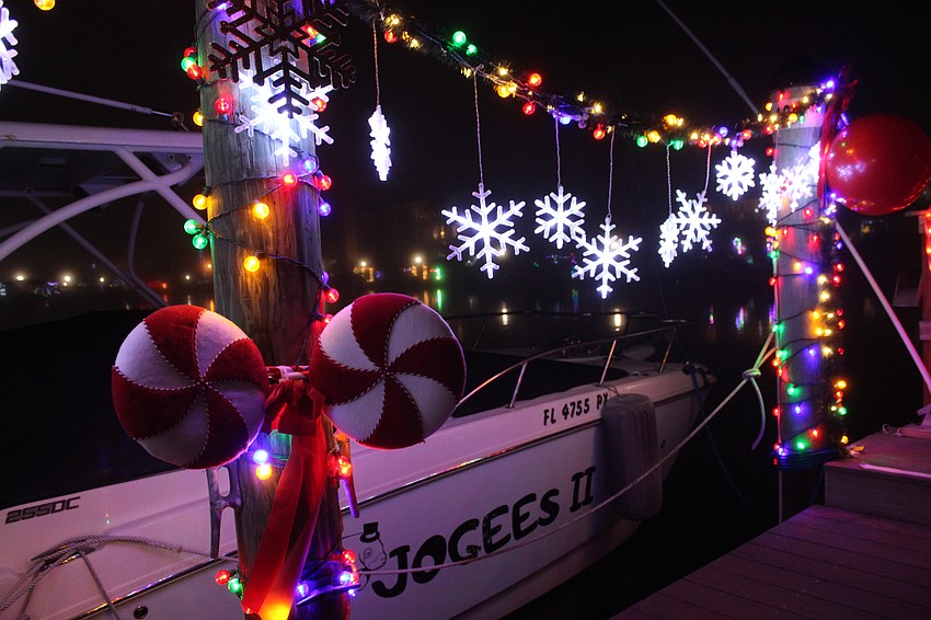 Attendees at the Longboat Harbour Lighting of the Docks 2025 said this year's entries were the best they've seen so far.