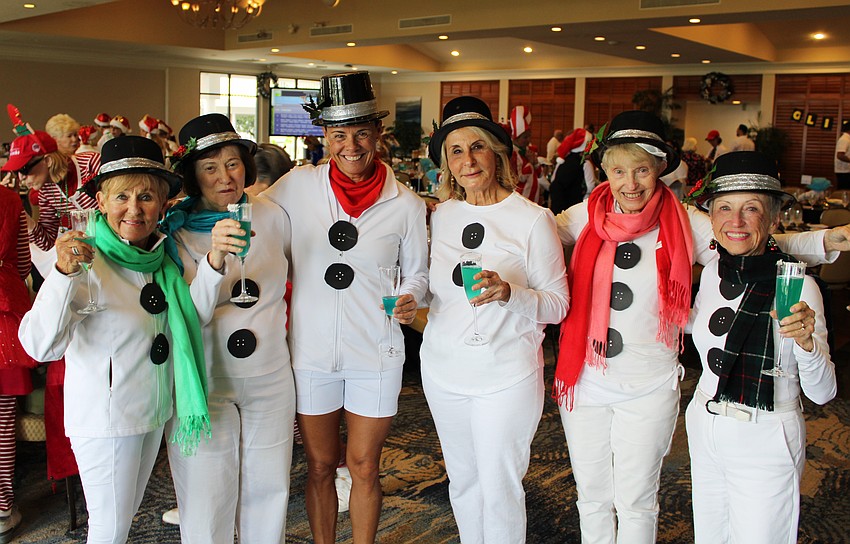 Bunny Skirboll, Hannah Weinberg, Nicole Abbott, Jean Griffin, Anita Cohen and Gwen Watson