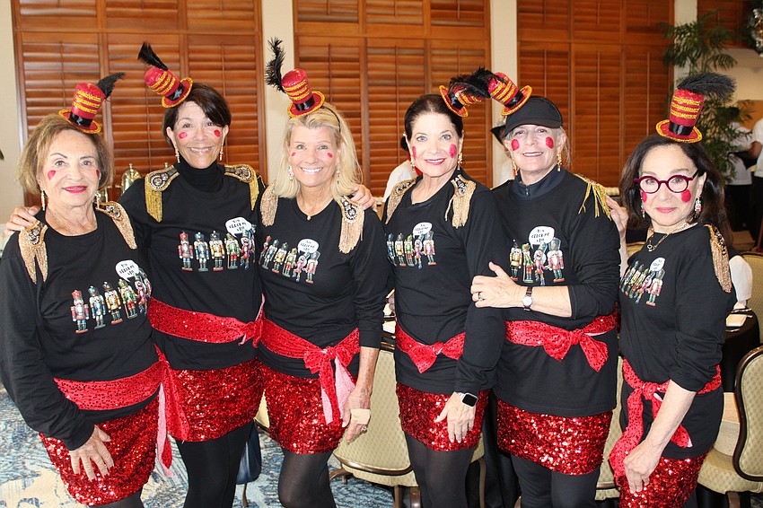 Marion Levine, Arleen Klein, Katie Moulton, Suz Reiman, Marcy Klein and Jane Schwartz