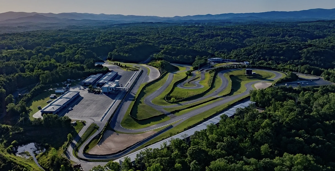 An aerial rendering of North Florida Motorsports Park planned in Nassau County.