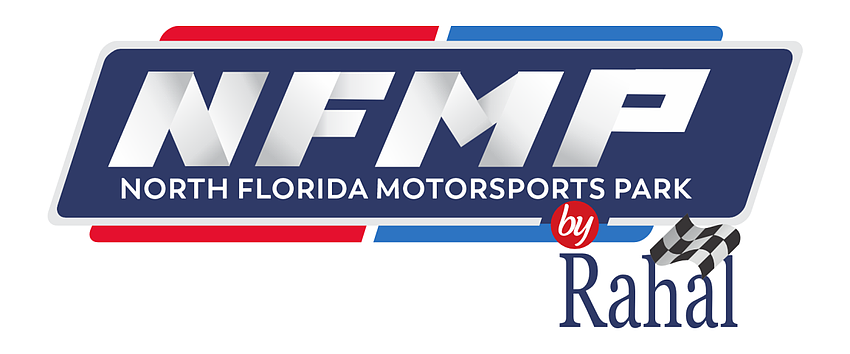 The logo for North Florida Motorsports Park. The logo for North Florida Motorsports Park.