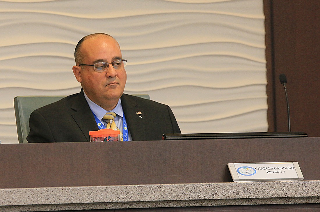 Palm Coast Councilman Charles Gambaro. Photo by Sierra Williams