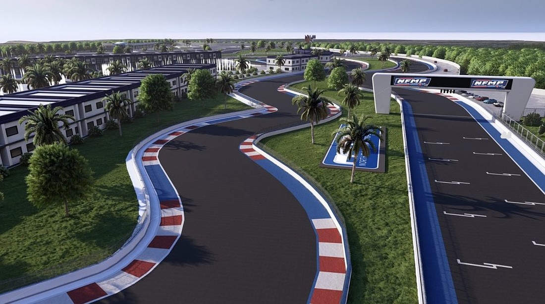 North Florida Motorsports Park is planned in Nassau County and is billed as a "600-acre automotive lifestyle destination."