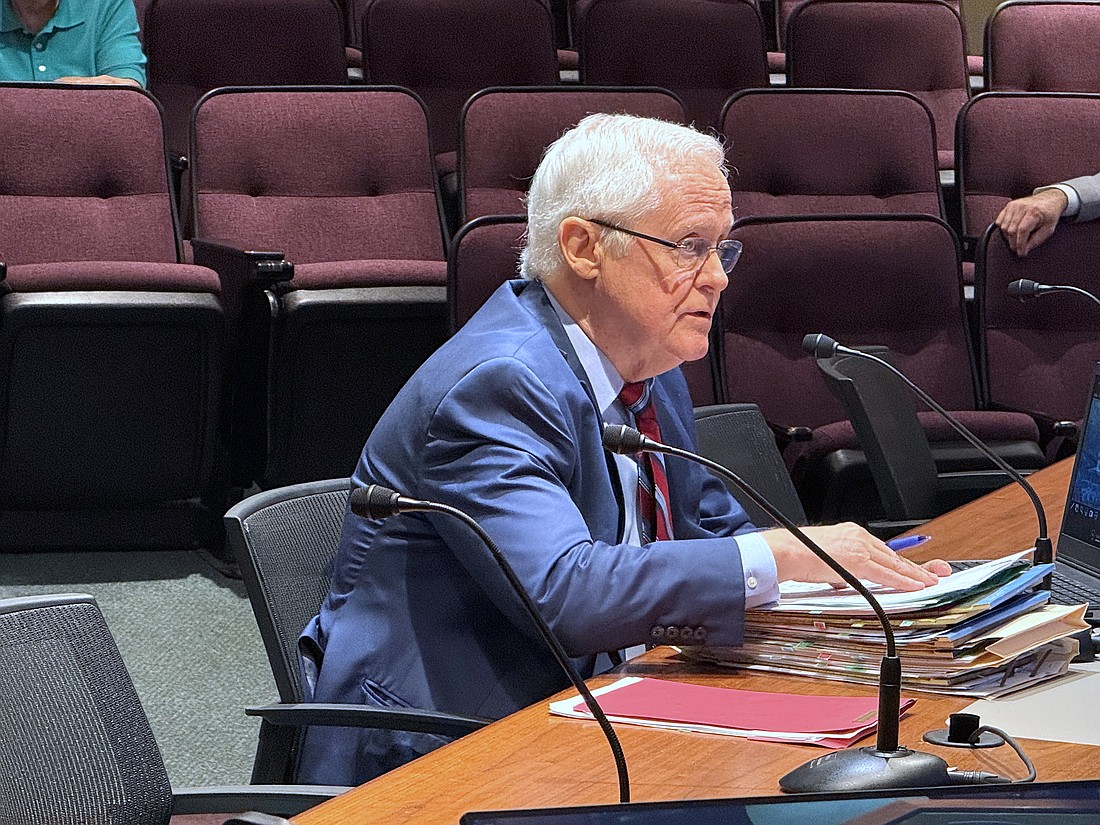 Former Sarasota City Attorney Robert Fournier has drafted an updated noise ordinance for the city, which was approved by the City Commission on first reading.