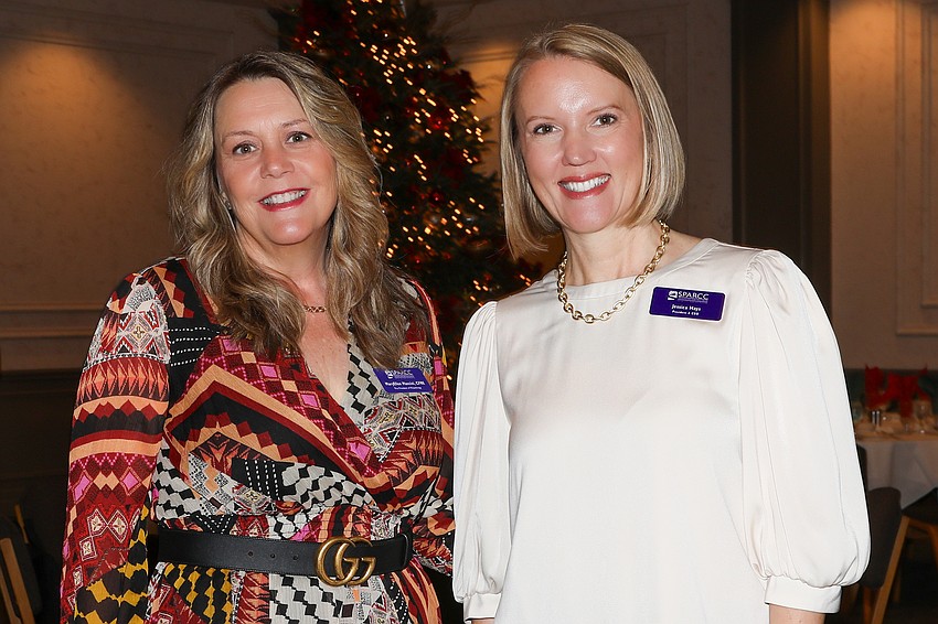 SPARCC's VP of Philanthropy Mary Ellen Mancini and CEO and President Jessica Hays.
