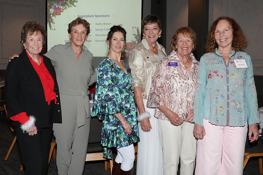 Marie Watts, Bobbi Goldwater, Stacey Frazier, Tina McGovern, Sandy Fulkerson and Betsy Buxton