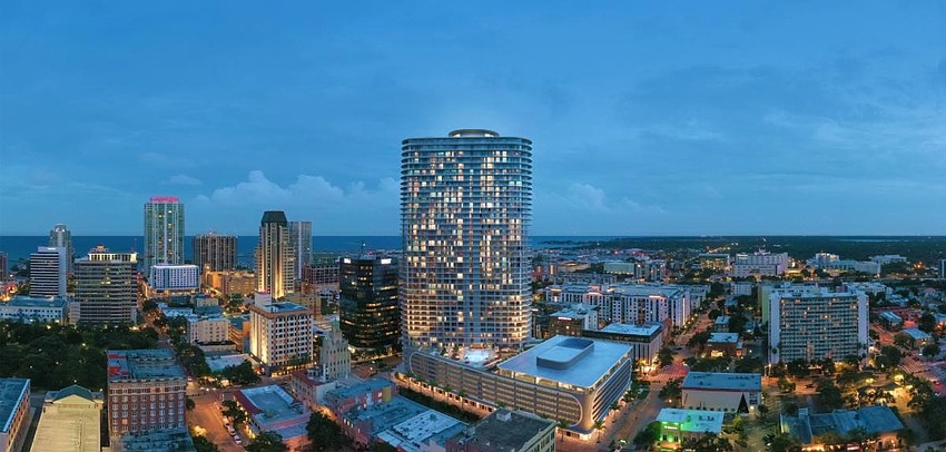 Sarsota's Michael Saunders & Co. is opening an office in St. Petersburg's Residences at 400 Central tower. Sarsota's Michael Saunders & Co. is opening an office in St. Petersburg's Residences at 400 Central tower.