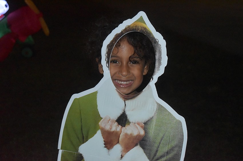 Bradenton's Camila Castro, 6, is excited to step into her elf shoes and meet Santa at the North Pole.