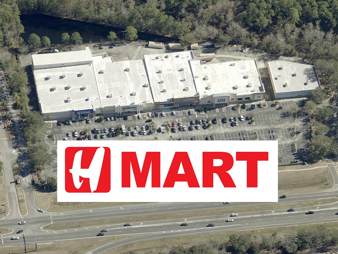 Korean-American supermarket chain H Mart could be coming to the Timberlin Village shopping center at 8801 Southside Blvd. in Jacksonville.