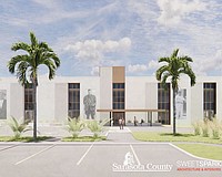 Part of the renovation of Fruitville Library is a new History Center, replacing a building in Osprey a document calls "aging and inadequate to house the county's collections of historic artifacts.''