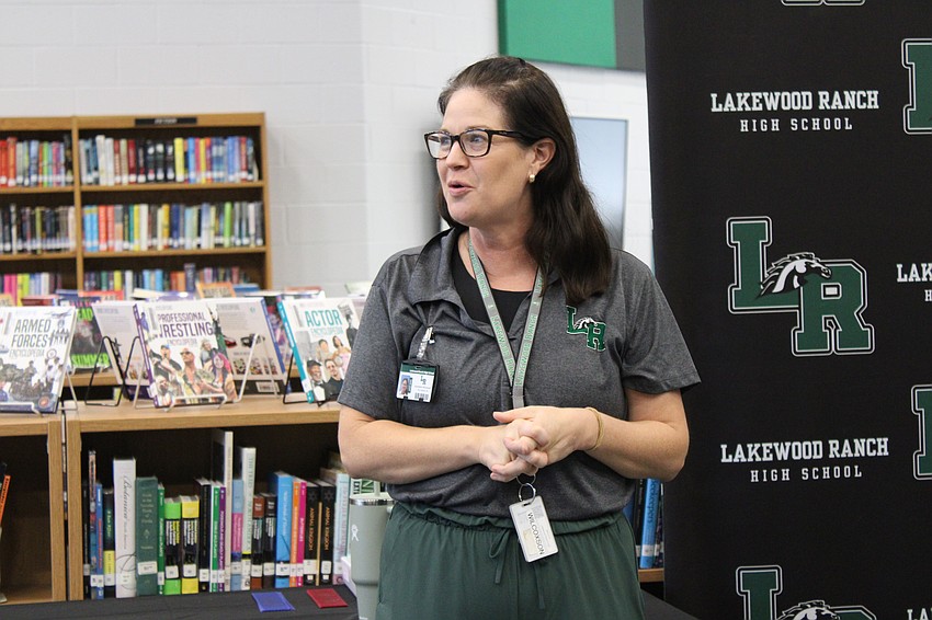 Alexandra Wilcoxson, a science teacher at Lakewood Ranch High School, worked as a science fair coordinator at a previous job and was eager to put one together for Lakewood Ranch.