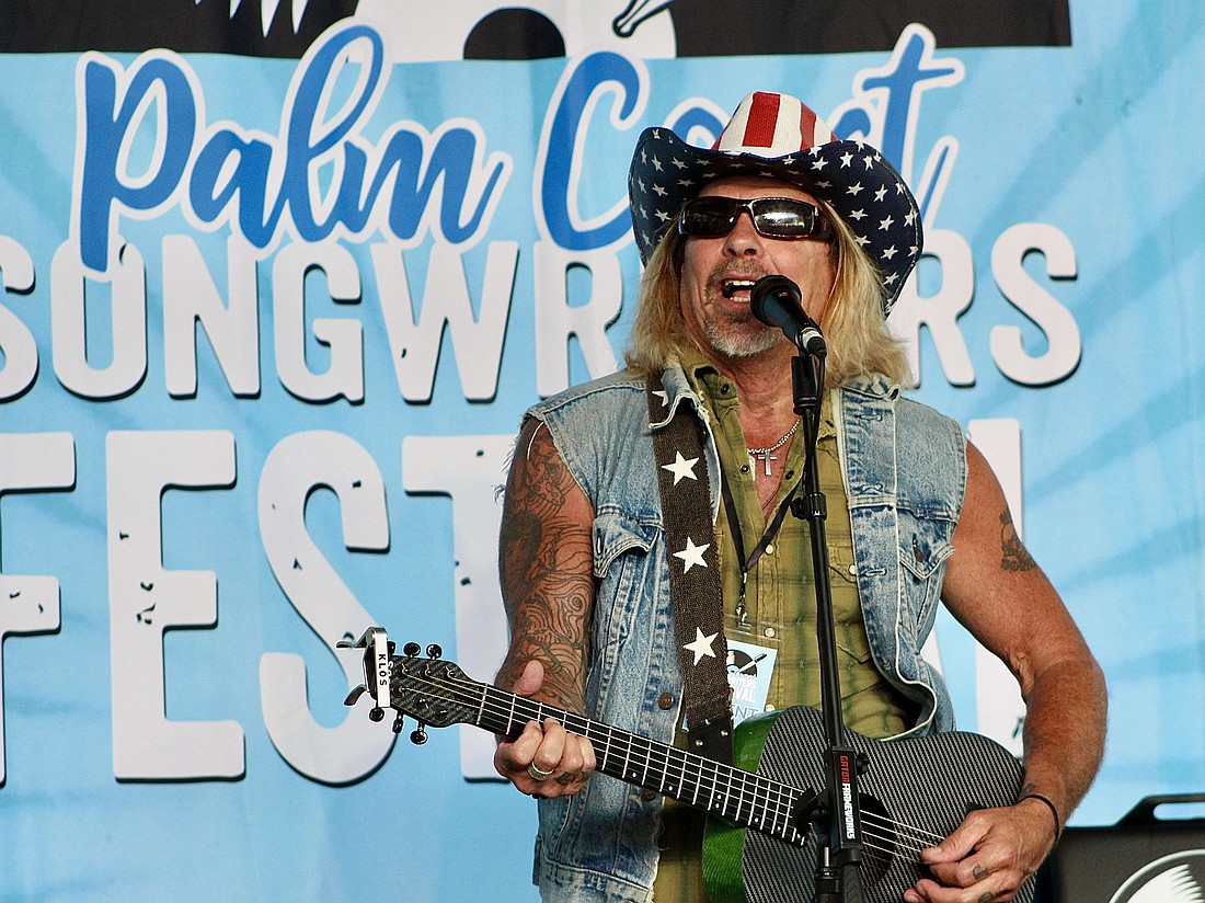 Jeffrey Steele at the Palm Coast Songwriters Festival. Courtesy photo