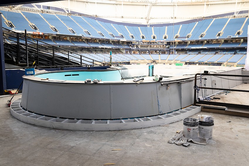 Tropicana Field, Dec. 3, 2025 Tropicana Field, Dec. 3, 2025