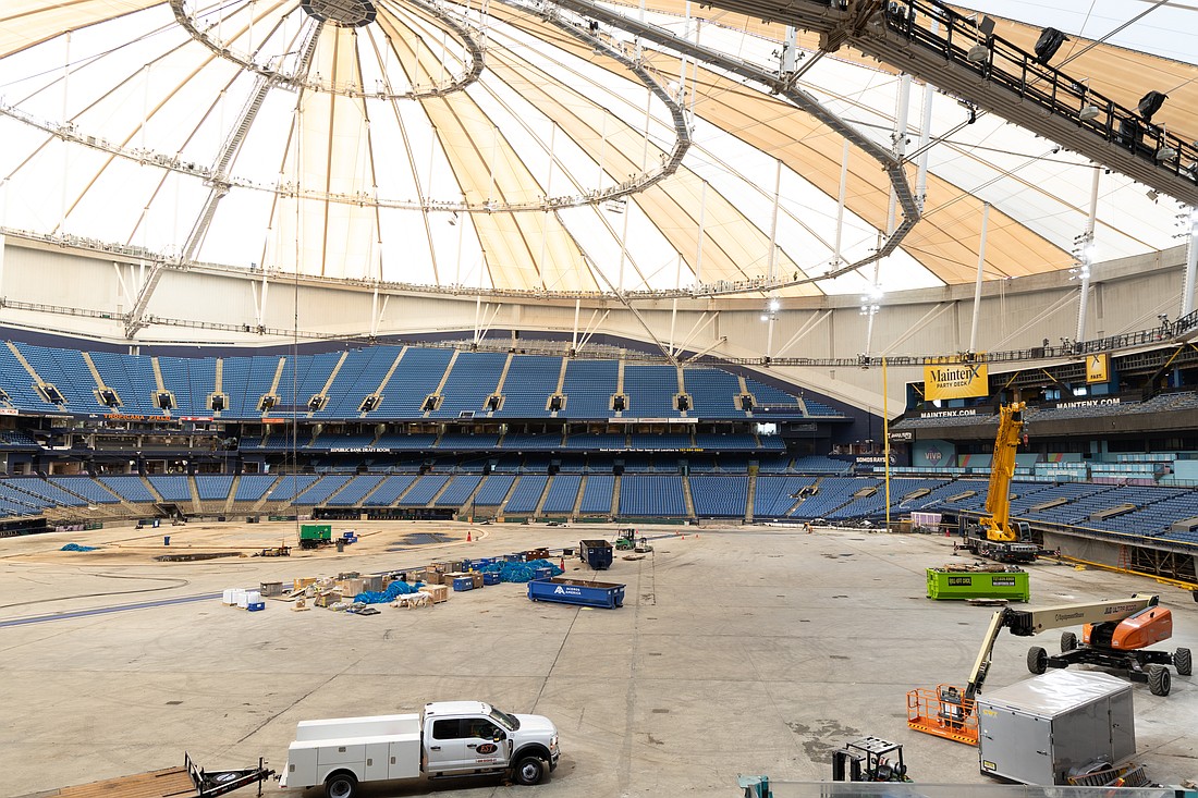 Tropicana Field, Dec. 3, 2025