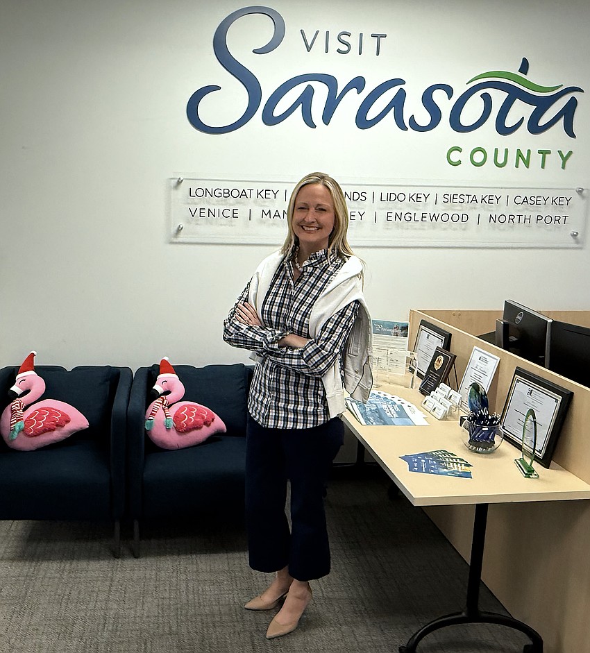 Erin Duggan is president and CEO of Visit Sarasota County.