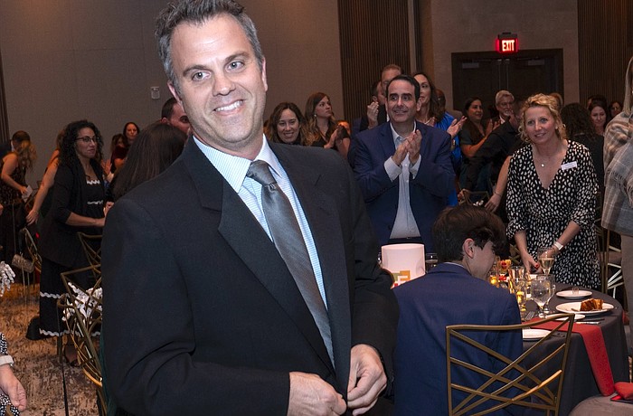 Andy Harshman of Sarasota High School was named the 2026 Sarasota County Teacher of the Year.