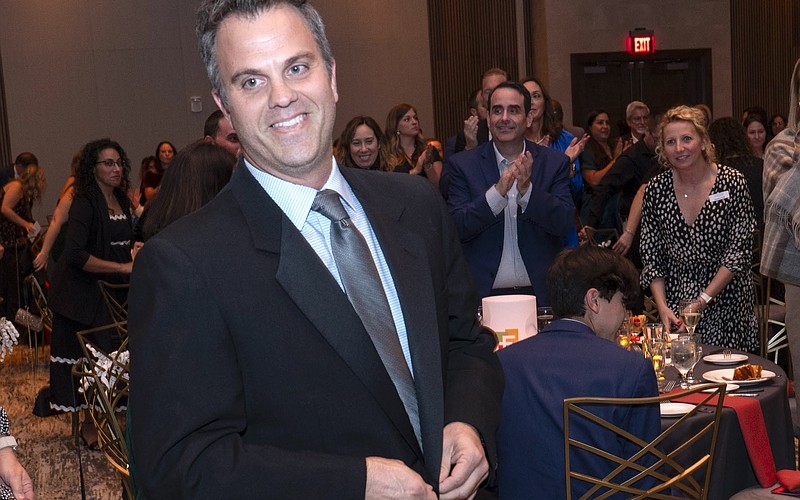 Andy Harshman of Sarasota High School was named the 2026 Sarasota County Teacher of the Year.