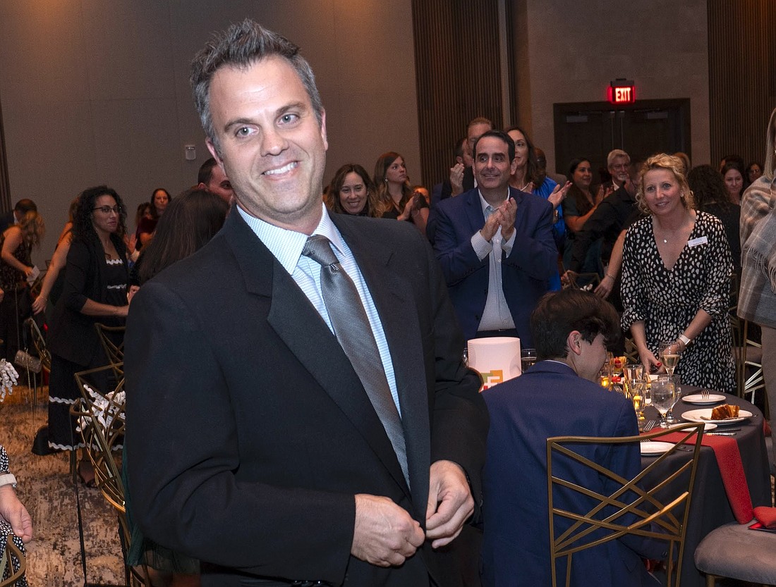 Andy Harshman of Sarasota High School was named the 2026 Sarasota County Teacher of the Year.