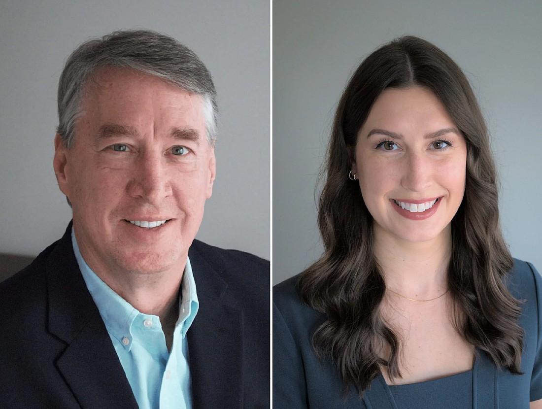 Matthew Sowell and his daughter, Megan Louise Sowell, are attorneys at Rafferty Domnick Cunningham & Yaffa in Jacksonville.