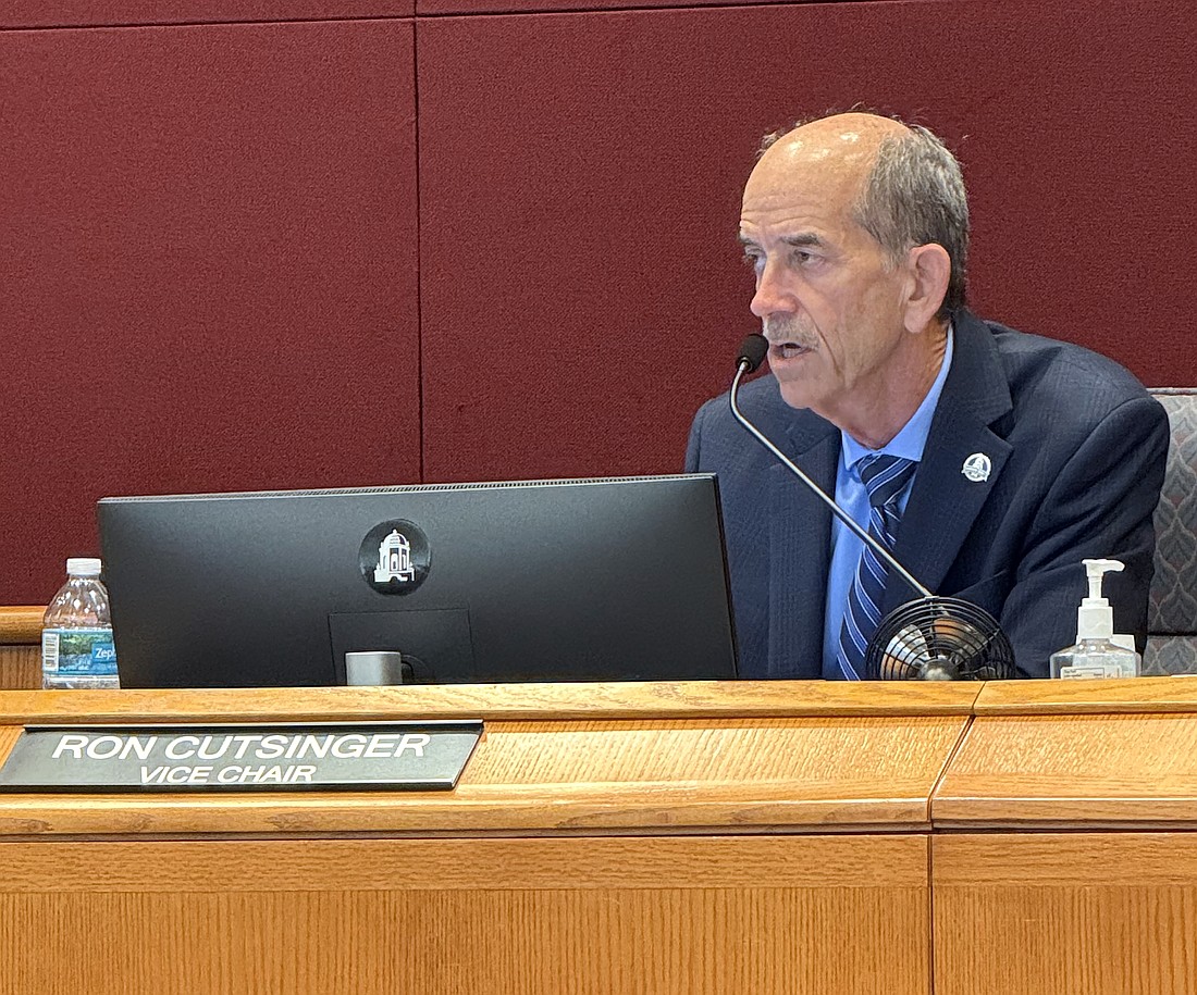 District 5 representative Ron Cutsinger will be the 2026 chairman of the Sarasota County Commission.