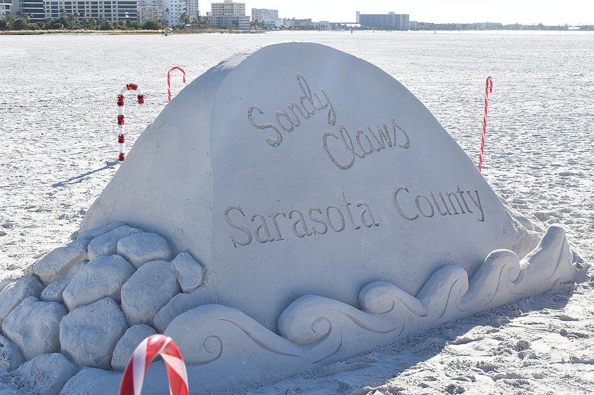 The Sandy Claws Beach Run is now in its 49th year.
