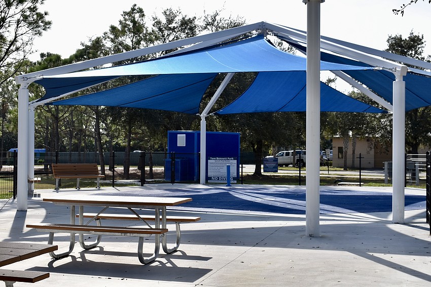 A zero-entry, all-inclusive splash pad will be opening at Tom Bennett Park over the next few months.