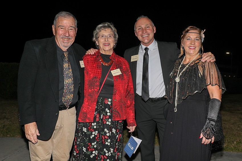 Rob and Virginia Reck with John and Debbie Chopka.