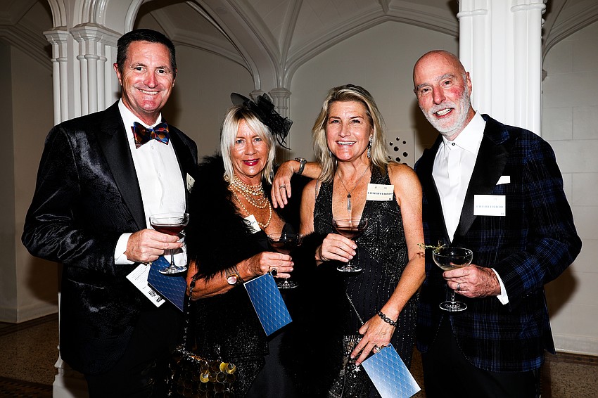 John and Betsy Tilkemeier with Catherine and Michael Farello