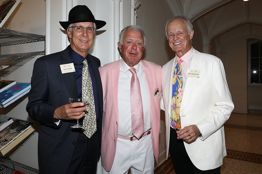 Alan Spoon, Michael Klein and Dick Dickinson looking dapper and dandy.