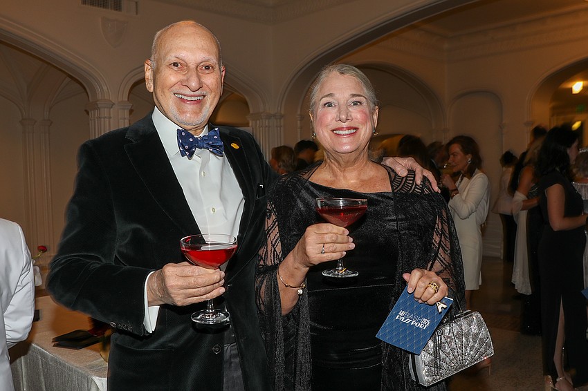 Artist Jorge Blanco and his wife, Elena.