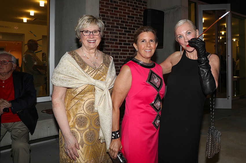 Marjorie Floyd, Carol Lackey and Paige Petersen