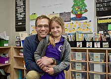 Pator Caleb Free's daughter JoJo Free attends Risen Savior Academy.