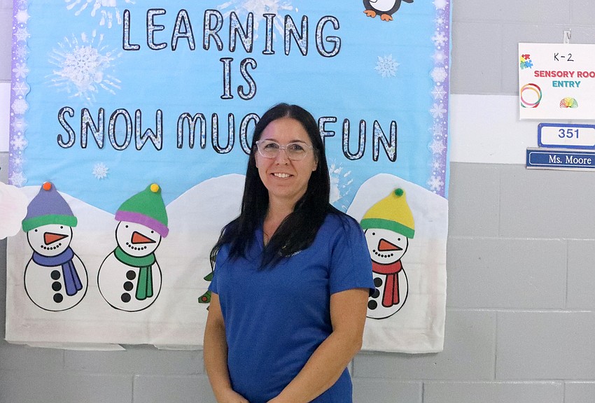 Belle Terre Elementary School Teacher of the Year Michelle Moore. Photo by Brent Woronoff