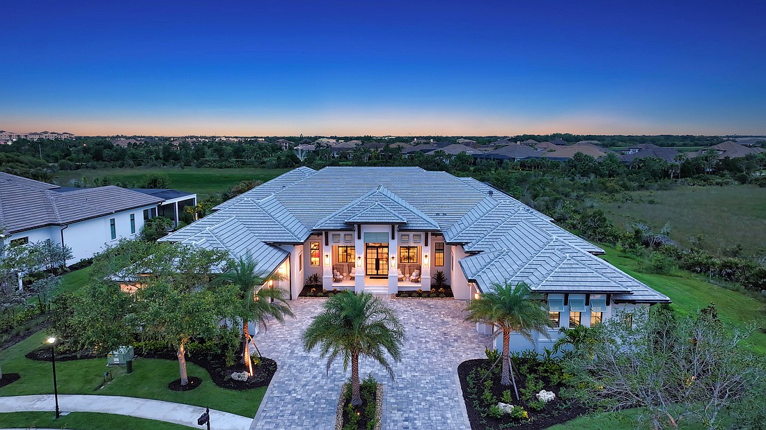 A Lake Club home at 15315 Anchorage Place sold for $5.45 million. Built in 2024, it has five bedrooms, five-and-a-half baths, a pool and 5,997 square feet of living area.