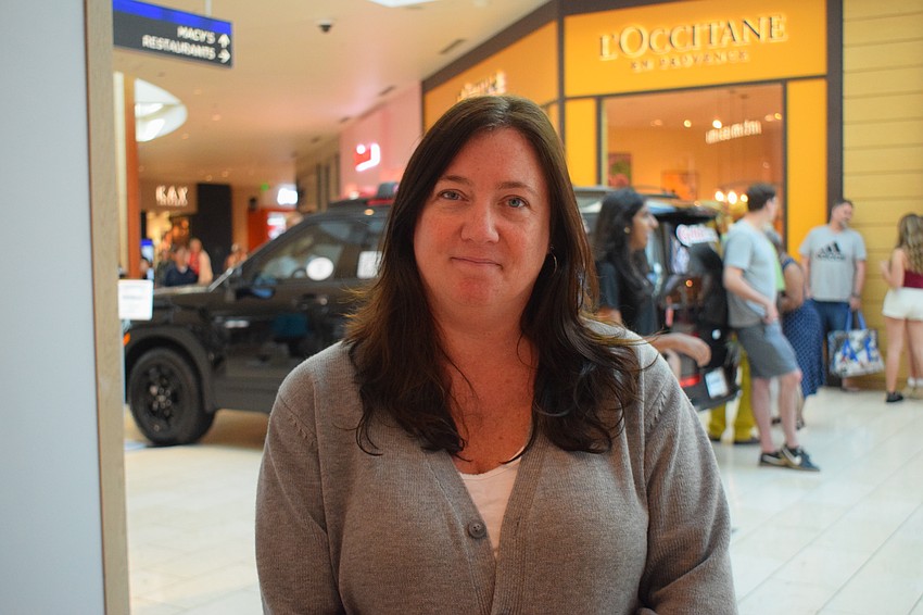 Suzanne Glindmyer, showroom manager at Purple in the UTC Mall