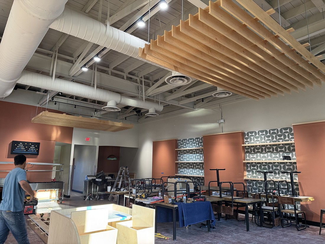 An interior image of Calico Cactus, a breakfast-lunch taco restaurant that replaced the Maple Street Biscuit Co. at 1171 Edgewood Ave. S in Murray Hill. Owners have set  Dec. 22 opening date for the establishment.