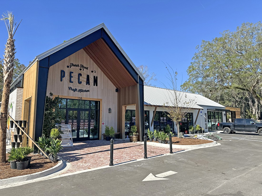 Pecan Kitchen is a “farm-to-fire” restaurant concept at 138 Florida 13 in St. Johns County.