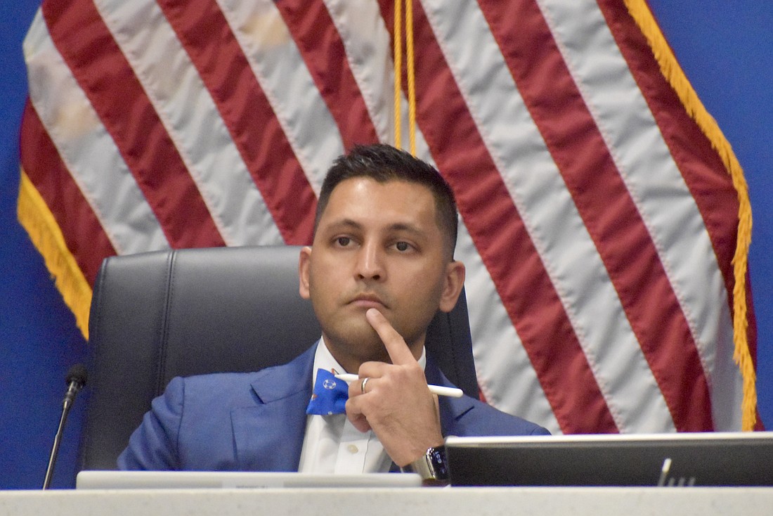 Manatee County Commissioner Tal Siddique was picked in a 4-3 vote by the commission to serve as chair in 2026.
