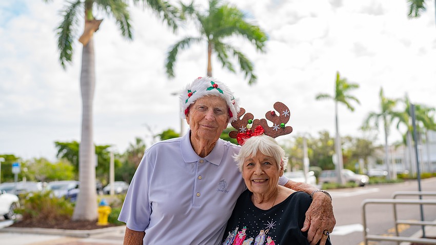 George and Vicki Workman have dropped off snacks and a Publix gift card to both Longboat Key fire stations every holiday season for 25 years.