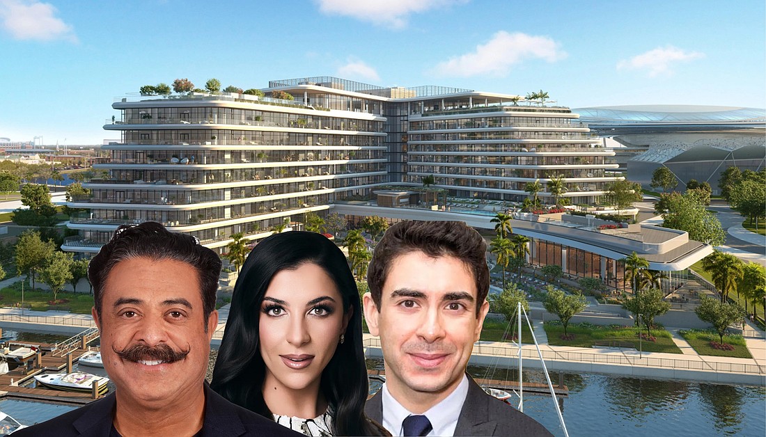 Jacksonville Jaguars owner Shad Khan and his children, Shanna and Tony, will have penthouses in the Four Seasons Hotel and Private Residences under construction along the Downtown Jacksonville Northbank south of EverBank Stadium.