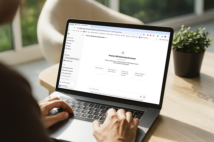 Premier Sotheby’s International Realty created an AI marketing tool called PremierGPT.