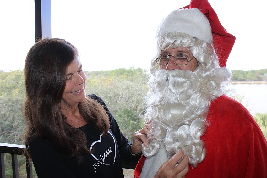 Bonnie Vannucci says she doesn't dress up like Mrs. Claus to Rich Vannucci's Santa, but she always has worked in the background to help him spread joy.