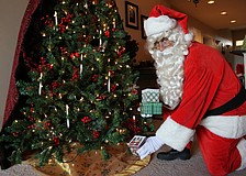 Lakewood Ranch's Rich Vannucci still wears the Santa suit his mother made for him 50 years ago.