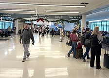 Renovations and construction of new concessions in Concourse B at Sarasota-Bradenton International Airport are nearly complete.