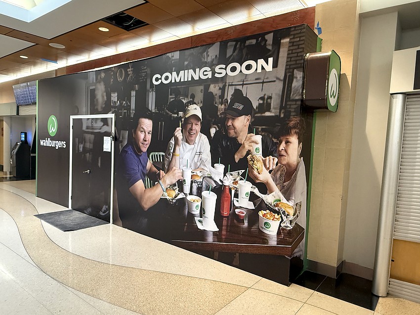 A new Wahlburgers restaurant in Concourse B at Sarasota-Bradenton International Airport is expected to open soon.
