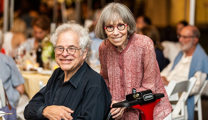 Toby and Itzhak Perlman are the founders of the Perlman Music Program, which holds a summer residency on Long Island and a winter residency in Sarasota.