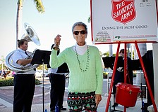 Sue Wertman has rung the bell outside the Publix on Longboat Key on behalf of the Kiwanis Club of Longboat Key since 2013.