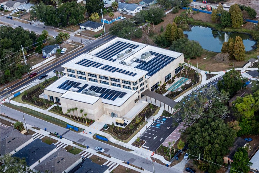 The new 33,055 square foot Fair Oaks Community Center is Tampa’s largest recreation center.